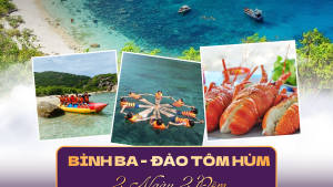 TOUR KHÁM PHÁ ĐẢO BÌNH BA 2N2Đ | BBQ HẢI SẢN TÔM HÙM - LẶN NGẮM SAN HÔ