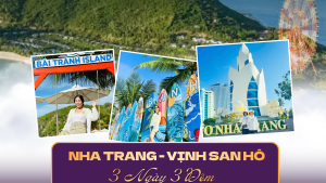 NHA TRANG - VỊNH SAN HÔ 3N3D | BÃI TRANH - NHÀ HÁT ĐÓ